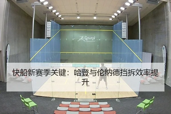 快船新赛季关键：哈登与伦纳德挡拆效率提升